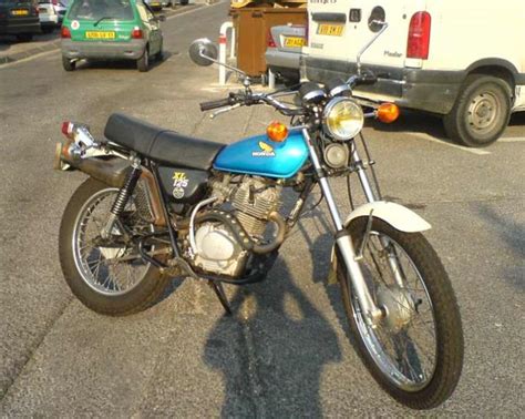 The buyer must not live within the m25 and must show photo i. 1977 Honda XL125 Classic Motorcycle Pictures
