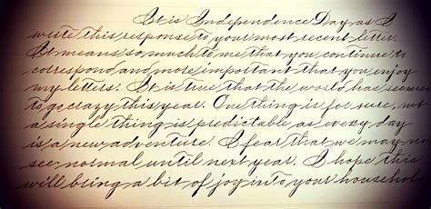 Spencerian Script Practice Handwriting