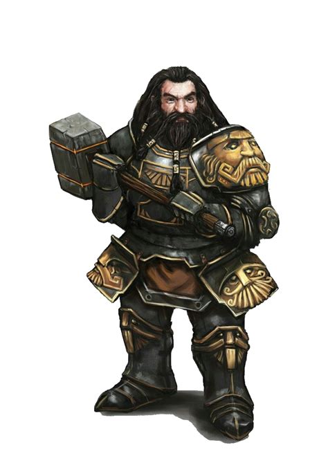 Male Dwarf Fighter Cleric Pathfinder Dnd 5e D20 Pfrpg Fantasy