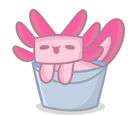 Axolotl In A Bucket Rminecraft