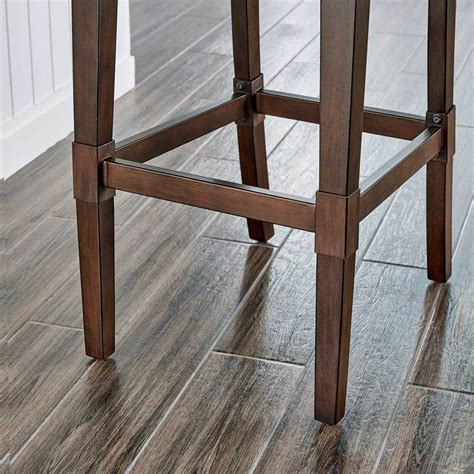 Products questions call for leather parsons chair brown clay leather chairs in the americanbased leather parsons chair at. Home Meridian Parsons 2 in 1 Leather Bar Stool | Costco UK