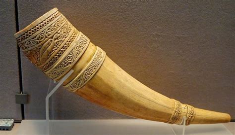 Oliphants Ivory Instruments Made From Elephants Tusks Used By