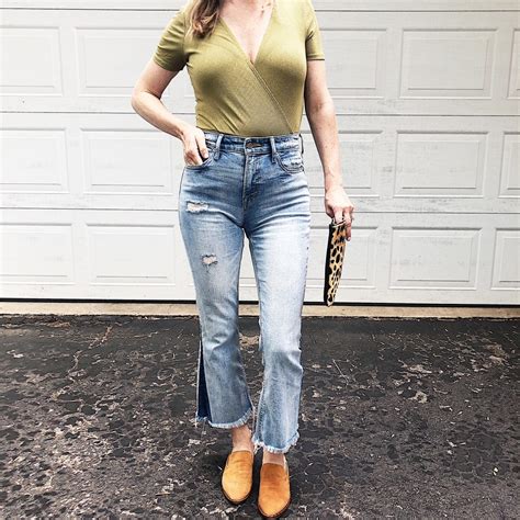 3 Ways To Wear Cropped Flare Jeans Emmy Lou Styles