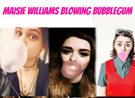 Maisie Williams Bubblegum By Elizabethjones18 On Deviantart