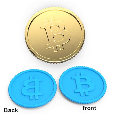 Bitcoin Free 3d Model Blend Free3d