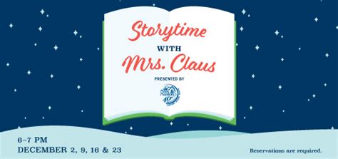 Storytime With Mrs Claus The Collection Riverpark
