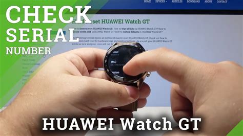 Every dell product is given a unique number which you can find on either its back, bottom, or side section. How to Check Serial Number in HUAWEI Watch GT - Locate SN ...