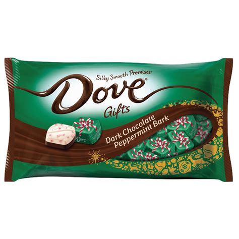Dove Holiday Promises Peppermint Bark Dark Chocolate Candy 794 Oz