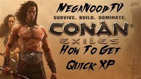 We would like to show you a description here but the site won't allow us. Conan Exiles How to get xp quick + level up fast - YouTube