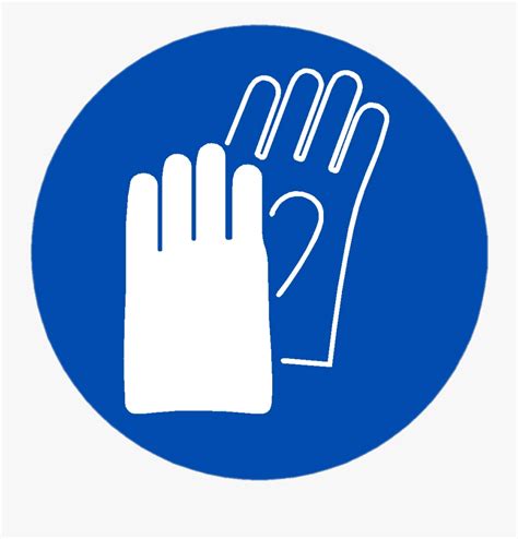 Personal Protective Equipment Sign Glove Safety Hand Ppe