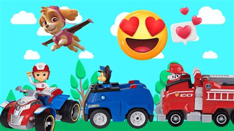 Paw Patrol Ryder Skye Rubble Chase Zuma Marshall Rocky Youtube