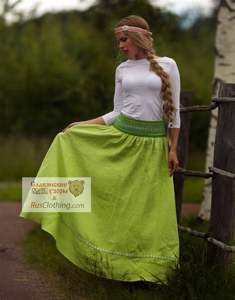 Russian Skirt Fresh Spring