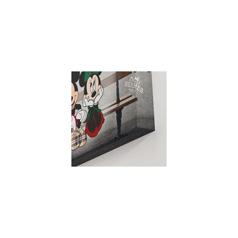 Tableau Pop Art Mickey Minnie I Love Youtableau Popart