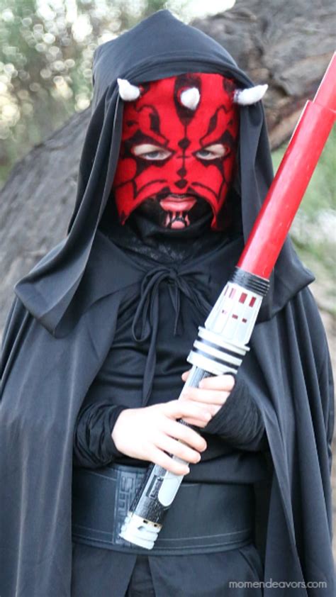 Diy Star Wars Darth Maul Costume Mom Endeavors