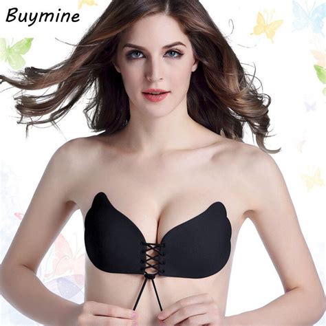 Sexy Invisible Bra For Women Self Adhesive Strapless Bra Silicone Breast Form Enhancer Bra Push