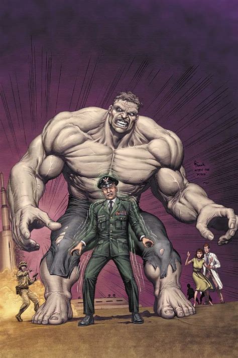 Hulk General Ross By Gary Frank Comics Marvel Comic Character Hulk