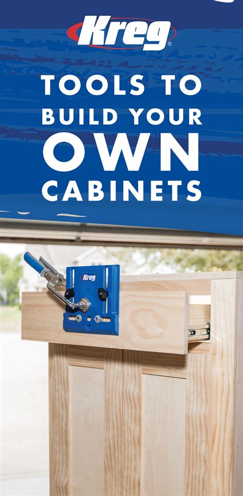 Use the Kreg Cabinet Hardware Jig to build & update your ...