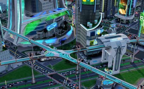 Simcity Cities Of Tomorrow Future Transportation Gallery Sims Community