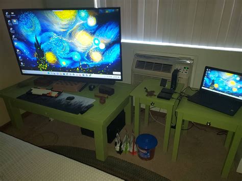 My Gaming Setup Put Together Over The Past Two Months I Like The Consummate Vs I Have Going