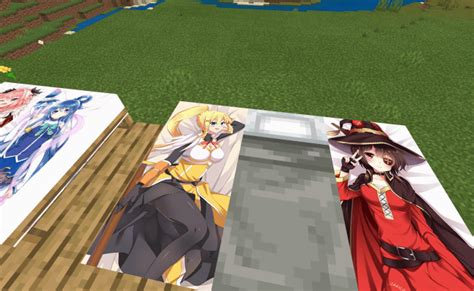 Minecraft Waifu Bed Texture Pack I Made An Anime Texture Pack For