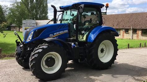 Maybe you would like to learn more about one of these? New Holland T6.180 Tractor 10034330 - YouTube