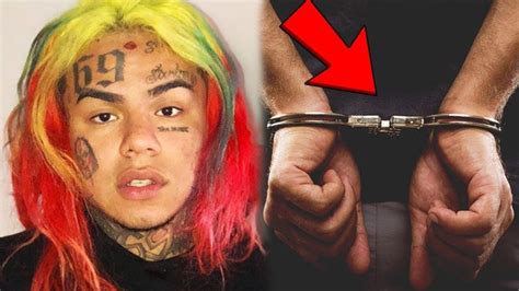 Tekashi Ix Ine Arrested For Allegedly Assaulting An Nypd Officer