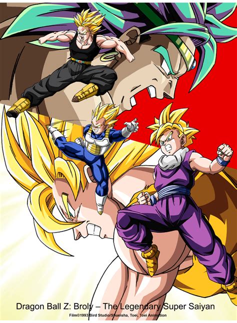 While the saiyan paragus persuades vegeta to rule a new planet. Dragon ball z broly the legendary super saiyan movie ...