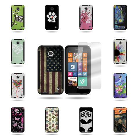 Super Tough Tpu Hybrid Design Phone Cover Case For Nokia Lumia 635 Ebay