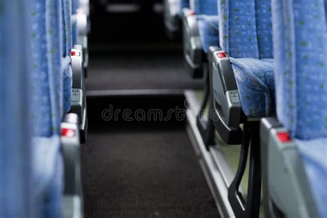 Travel Bus Interior And Seats Stock Image Image Of Empty Interior