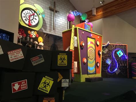 Time Lab Vbs Stage Vbs Hallway Decorating Broadway Shows