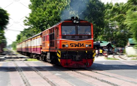 Moving Train High Quality Transportation Stock Photos ~ Creative Market