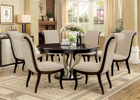Dining Room Sets Round Table Round Dining Table Set With Leaf