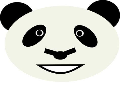 Happy Panda Bear Clip Art At Vector Clip Art