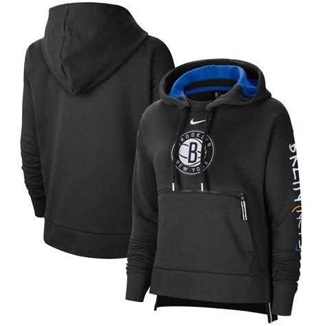 Free standard shipping on orders over $50. Brooklyn Nets Nike City Edition Courtside Hoodie - Womens
