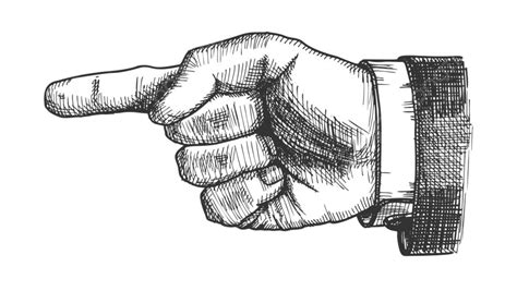 Finger Hand Gesture Vector Hd Png Images Male Hand Pointer Finger