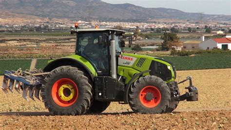 Prueba Tractor Claas 830 Axion En Lorca Tractores Lorca Hermanos