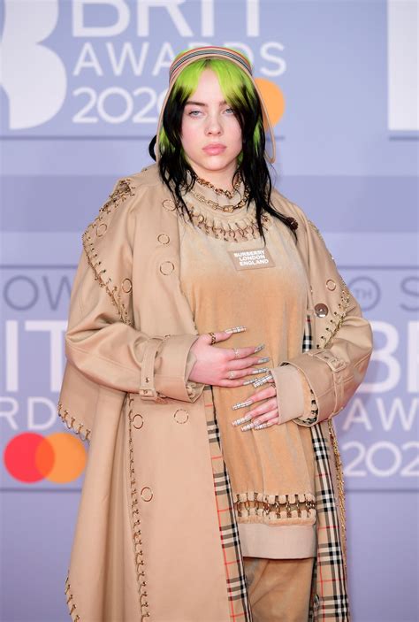 Billie Eilish Brit Awards 2020 Celebmafia