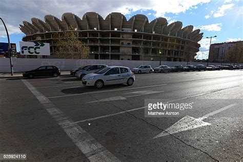 Nou Mestalla Stadium Valencia Photos And Premium High Res Pictures