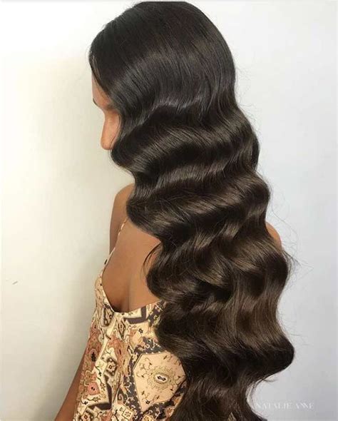 The Ultimate Way To Get Glam Vintage Waves Hollywood Hair Curls For
