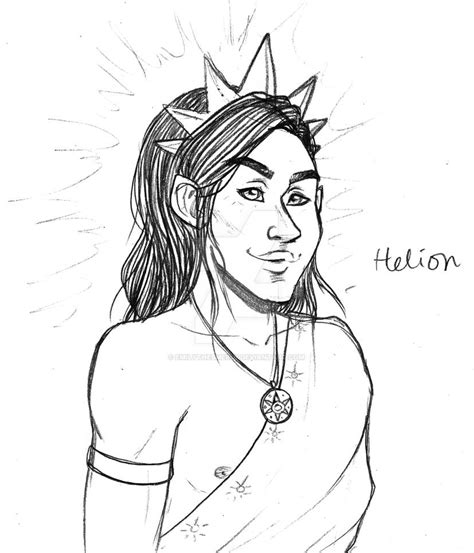 High Lord Helion Of The Day Court Sketch By Emilythesmelly On Deviantart