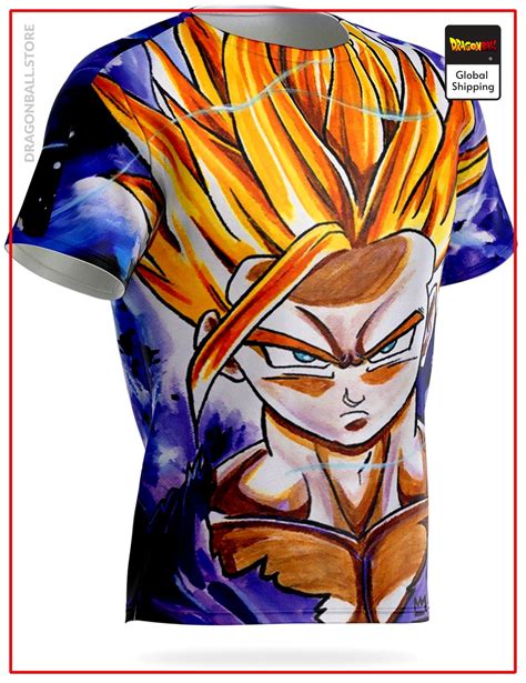 Dragon Ball T Shirts Gohan Ssj2 Dbz Store Dragon Ball Store
