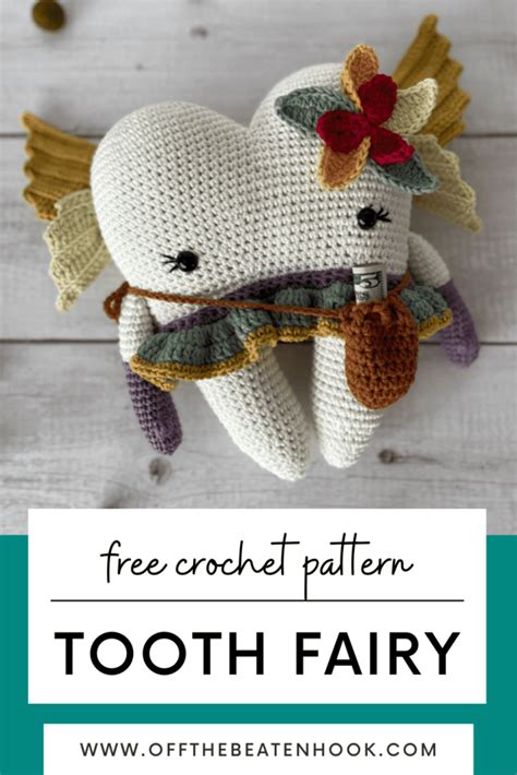 Tooth Fairy Pillow Free Crochet Pattern Off The Beaten Hook Crochet