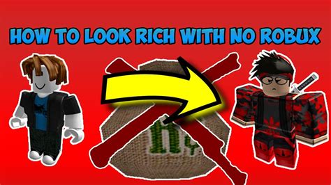 How To Look Cool And Rich On Roblox Doovi