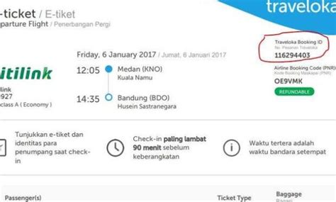 Contoh Kode Booking Pesawat Lion Air Garuda Batik Air Citilink