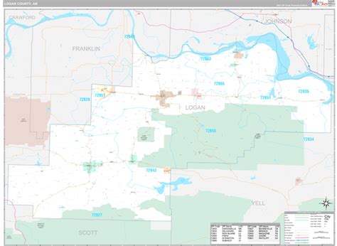 Logan County Ar Maps