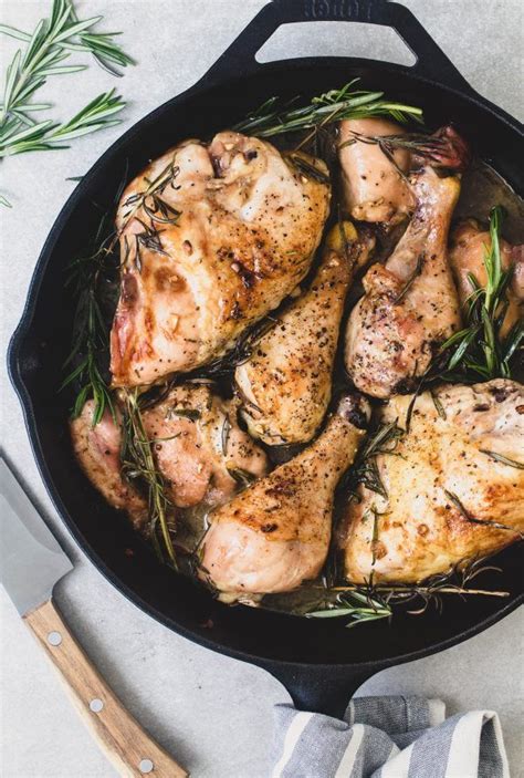 Toss the chicken with the breadcrumbs, then add the chicken pieces in a single layer on the baking sheet next to the broccoli. Baked orange rosemary chicken | Recipe | Rosemary chicken ...