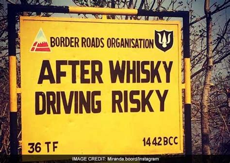 Drive With Caution 10 Hilarious Road Signs That You Can Only See In