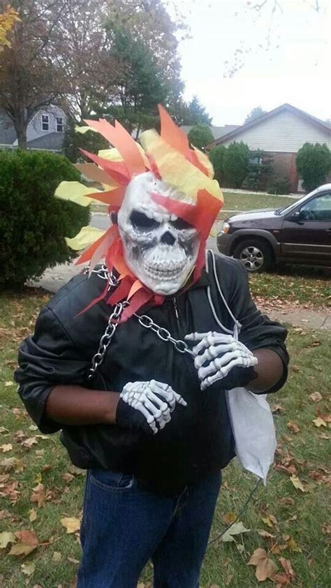 Diy Ghost Rider Costume ชุดแฟนซี