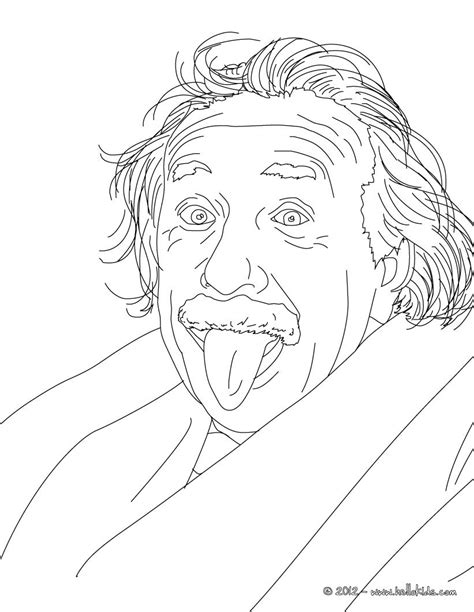 Albert Einstein Coloring Pages Ttcsaalstadtde