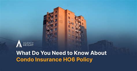 What Do You Need To Know About Condo Insurance Ho6 Policy In 2023